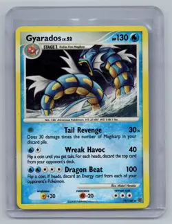Gyarados 19/100 Holo Rare Pokemon Card TCG Stormfront LP/MP - Image 1