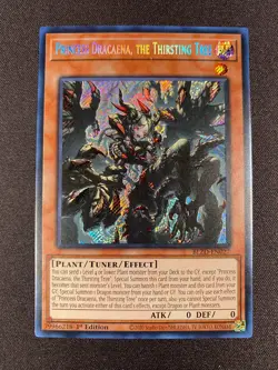 Princess Dracaena, the Thirsting Tree BLZD-EN027 Secret Rare 1st Ed NM Yugioh - Image 1
