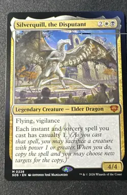 Silverquill, the Disputant Secrets of Strixhaven Regular - Image 1