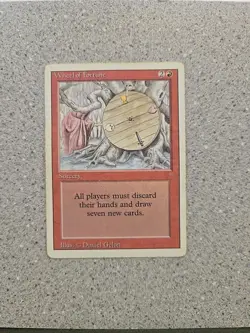 MTG Wheel of Fortune Revised 3ED MP Commander Staple Reserved List - Image 1