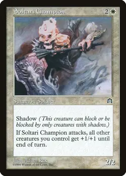 Stronghold Soltari Champion MTG Magic the Gathering NM - Image 1