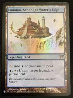 Minamo, School at Water's Edge The List Reprints (Champions of Kamigawa) Foil NM - Image 1