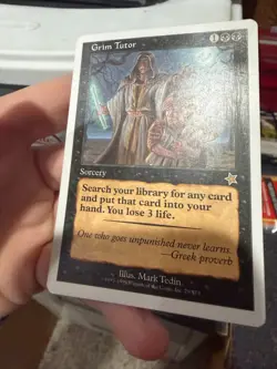 MTG Grim Tutor Starter 1999 Magic the Gathering - Image 2