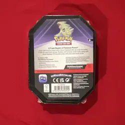 Pokemon TCG Triple Whammy Tin Tyranitar Booster Promo Sealed Box - Image 2