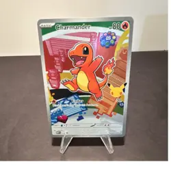 Pokemon First Partner Illustration Charmander 038 PROMO A+ Centering - Image 1