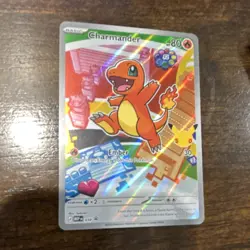 Pokemon First Partner Illustration Charmander 038 PROMO A+ Centering - Image 5