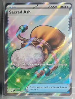 Sacred Ash Trainer Pokemon Ultra Rare 115/088 Perfect Order. - Image 1