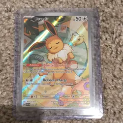 The Pokemon Company Eevee 173 Scarlet & Violet Promo Basic 50 HP Holo Card - Image 1