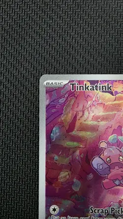 Pokemon Tinkatink Full Art Holo Illustration Rare SV02 Paldea Evolved 216/193 - Image 2