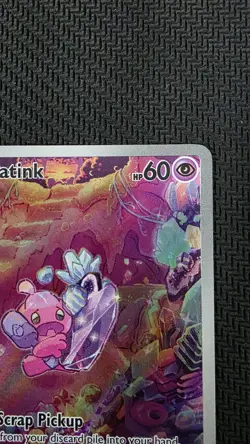 Pokemon Tinkatink Full Art Holo Illustration Rare SV02 Paldea Evolved 216/193 - Image 3