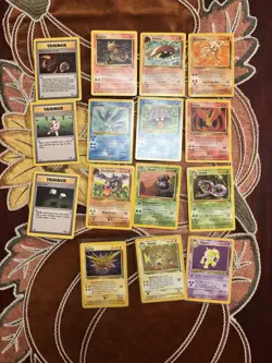 Wizards of the Coast Pokemon TCG Fossil Unlimited 13-Card Lot English 1999 - Image 2