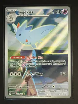 Togekiss 235/217 Ascended Heroes Pokemon English TCG Full Art Illustration Rare - Image 1
