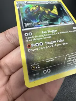 Pokemon Haxorus Stamped - (Dragon Vault) 16/20 Holo - Image 2