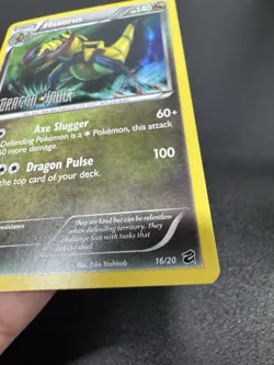 Pokemon Haxorus Stamped - (Dragon Vault) 16/20 Holo - Image 3