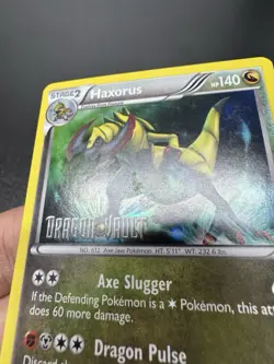 Pokemon Haxorus Stamped - (Dragon Vault) 16/20 Holo - Image 4