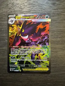 The Pokemon Company Mega Gengar EX 284/217 ASCend Heroes Secret Rare Holo FA - Image 1