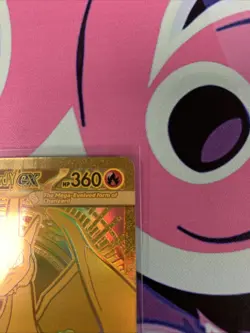 Mega Charizard Y EX 294/217 Gold Hyper Rare, Ascended Heroes, Pokemon TCG - Image 4