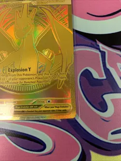Mega Charizard Y EX 294/217 Gold Hyper Rare, Ascended Heroes, Pokemon TCG - Image 5