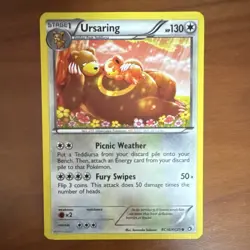 Pokemon Ursaring 130 HP Stage 1 Legendary Treasures RC16/RC25 Holo - Image 1