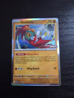 Pokemon TCG Hawlucha 007 (prerelease) Sv: Scarlet & Violet Promo Cards Near Mint - Image 1