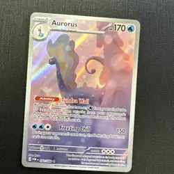 Aurorus 092/088 Perfect Order Holo Illustration Rare Pokemon TCG NM - Image 1