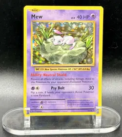 Mew 53/108 Holo Pokemon XY Evolutions 2016 NM/LP - Image 2