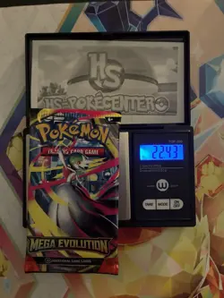 (HEAVY) 22.43g Pokemon TCG Mega Evolution Booster Pack (SEALED)✅ - Image 1