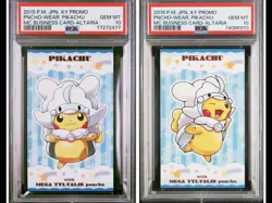 PSA 10 Gem Mint Set | Pokemon Altaria Poncho Pikachu XY Promo Cards Very Rare! - Image 1