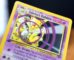 Sabrina's Kadabra 58/132 Gym Challenge 1st Edition Pokemon Card WOTC - Image 2