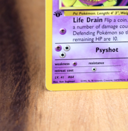 Sabrina's Kadabra 58/132 Gym Challenge 1st Edition Pokemon Card WOTC - Image 5