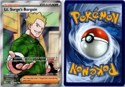 Pokemon Card - Lt. Surge's Bargain 170/132 Mega Evolution Ultra Rare Near Mint - Image 3