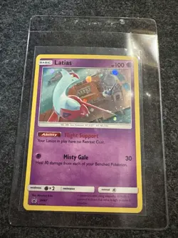 Latias SM87 Sm Sun & Moon Cosmos Holo *Black Star Promo* Pokemon TCG - Image 1