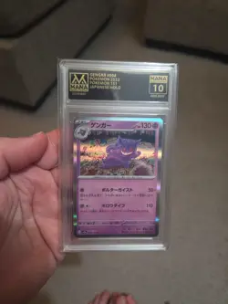 Gengar 094/165 Sv2a: Pokemon Card 151 Holo (Japanese) Mama / PSA 10 - Image 1
