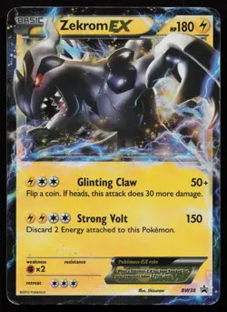 Zekrom EX - BW38 BW38 Holo Promo Black And White Promo Pokemon MP - Image 1