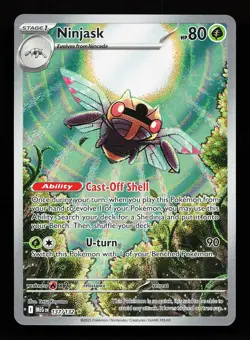 Ninjask 137/132 Illustration Rare Mega Evolution Pokemon Card - Image 1