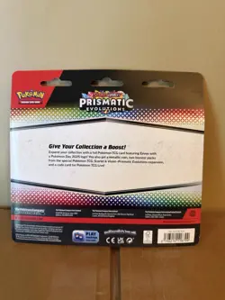 Pokemon Prismatic Evolutions 2-Pack Blister - 2025 Eevee Pokemon Day Promo - New - Image 2