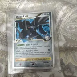 Pokemon Dialga G LV.X Platinum 122/127 Holo Ultra Rare 120 HP English - Image 1
