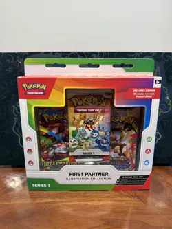Pokemon TCG First Partner Illustration Collection Series 1 New Sealed - Image 1