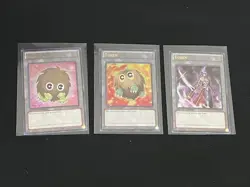Set of Token Cards from Unlimited YuGiOh Legendary Collection 3: Yugi's World - Image 1