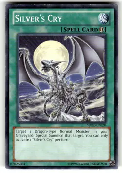 Silver's Cry Common Structure Deck: Saga of Blue-Eyes White Dragon SDBE-EN020 LP - Image 1