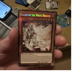 Fallen of the White Dragon Yu-Gi-Oh! TCG Dragon Effect Starlight Rare - Image 1