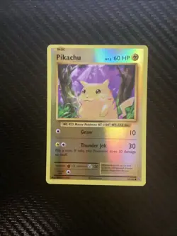 Pikachu 35/108 - Reverse Holo Foil - XY Evolutions 2016 - Pokemon Card- NM - Image 1