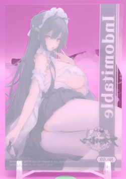 Indomitable/Azur Lane Trading Card Clear Vol.3 Collectible Card Japanese No.69 - Image 2