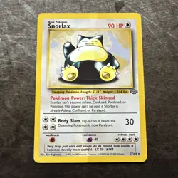 Snorlax Jungle 27/64 Unlimited Edition Regular Card LP - Image 1
