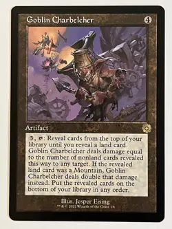 Goblin Charbelcher The Brothers' War: Retro Frame Artifacts Non-Foil Regular MTG - Image 1