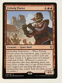 Firbolg Flutist Commander Legends: Battle for Baldur's Gate Non-Foil Regular MTG - Image 1