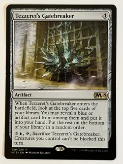 Tezzeret's Gatebreaker Core Set 2019 Non-Foil Regular MTG - Image 1