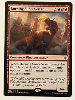 Burning Sun's Avatar Ixalan Non-Foil Regular MTG - Image 1