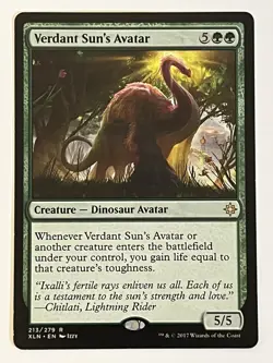 Verdant Sun's Avatar Ixalan Non-Foil Regular MTG - Image 1