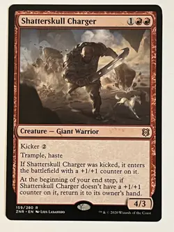 Shatterskull Charger Zendikar Rising Non-Foil Regular MTG - Image 1